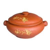 purple clay casserole yunnan zisha steamer stovetop stew soup cookware ceramic stockpot for multipurpose use