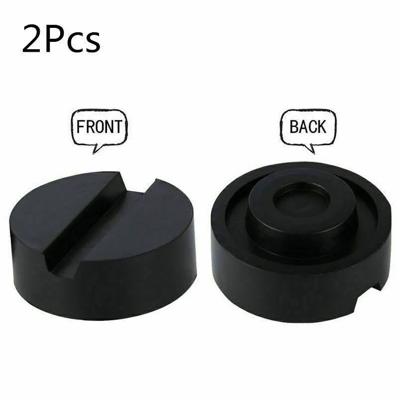 

Rubber Medium Jack Pad Side Universal Vehicle 2 Pcs Black Jack Adapter