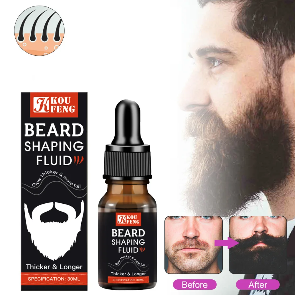 

Beard Oil Thicker & More Full Thicken Hair Beard Oil For Men Beard Grooming Treatment beard care