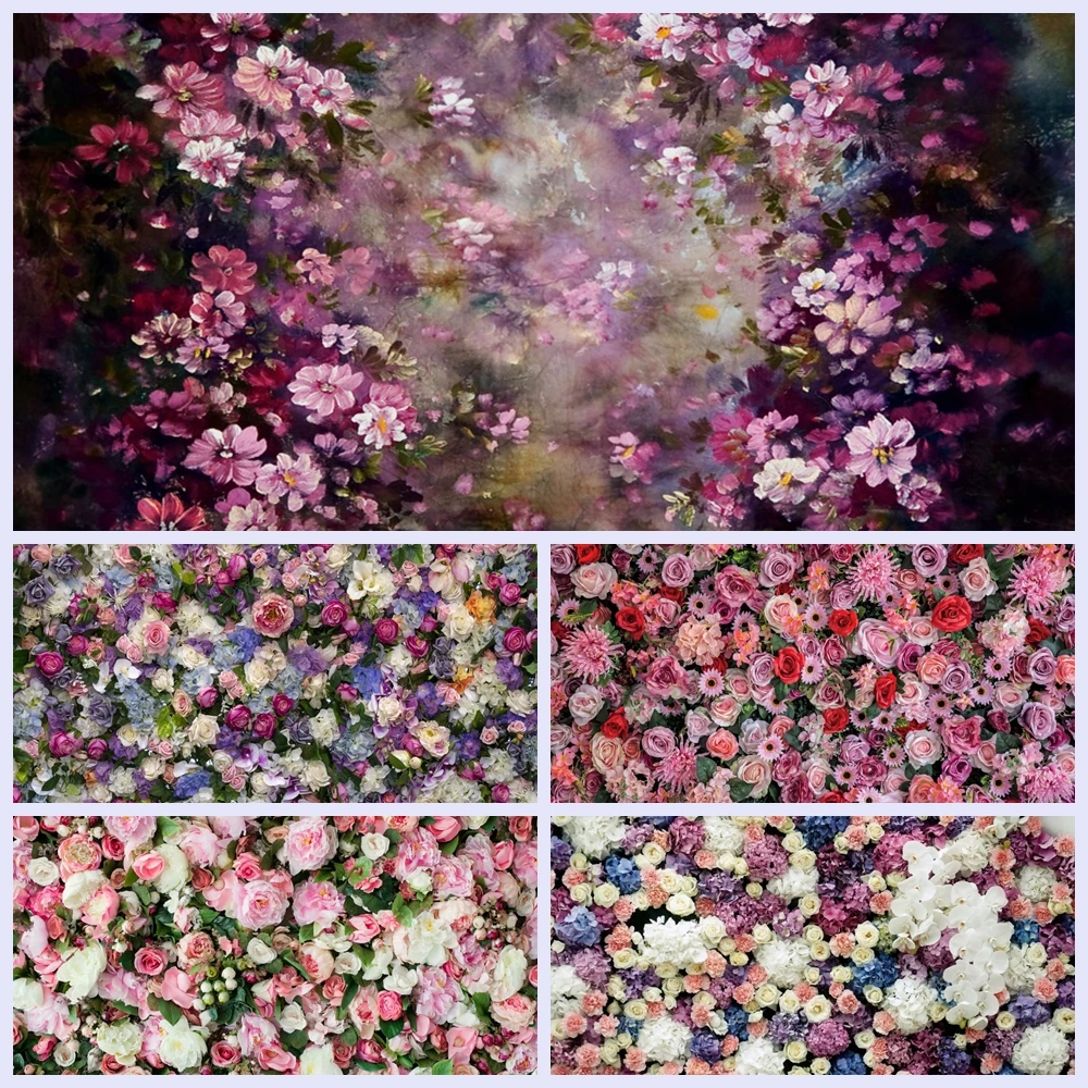 Yeele Свадебный Цветочный декор баннер день рождения сцена Персонализированная