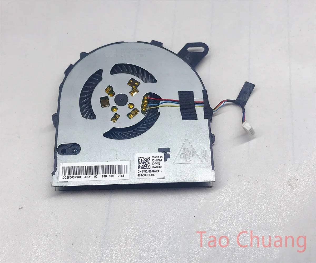 

W0J85 FOR Dell 15-7560 Vostro 14 5468 5568 15-7572 CPU fan 0W0J85
