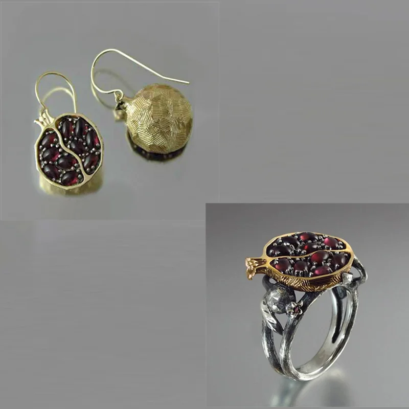 

2020 Fashion Zircon Animals Leopard Jewelry Sets For Women Exquisite Dangle Earrings Rings Bohemian Wedding Brincos Accessories