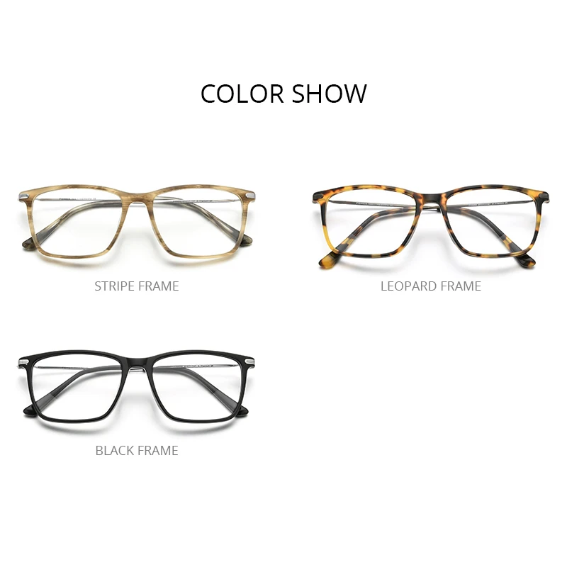 ФОНЕКС Оправа оптических очков Titanium для мужчин 2021 ретро-квадратные очки для дальнозоркости для женщин, ацетатные очки, модель F85668.