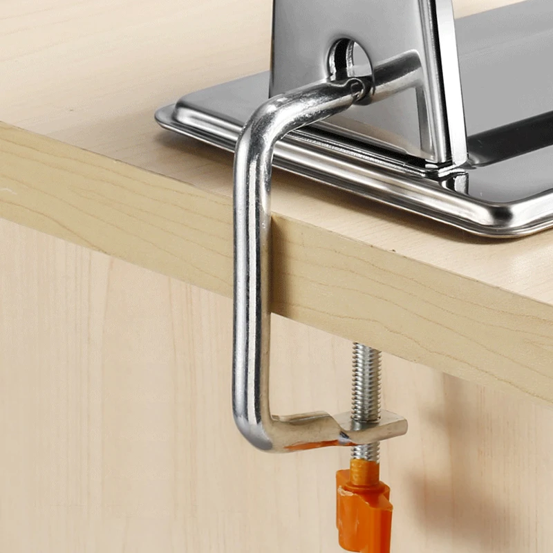 Машина для изготовления пасты из нержавеющей стали с 2 обычными лезвиями ручная