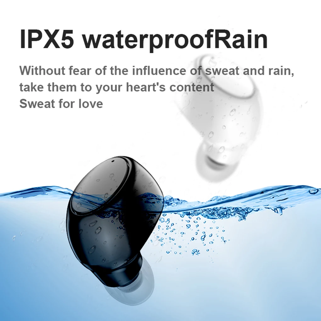 X6 Mini 5 0 Bluetooth-совместимая гарнитура Спортивные Игровые наушники с микрофоном