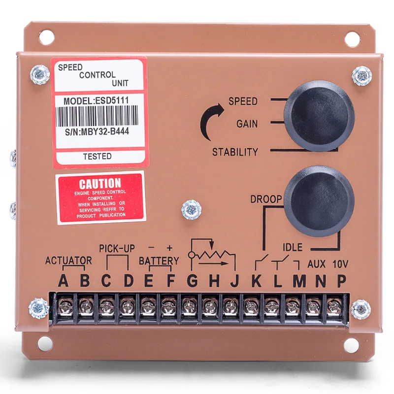 Регулятор скорости двигателя ESD5111 регулятор регулировки генераторной установки