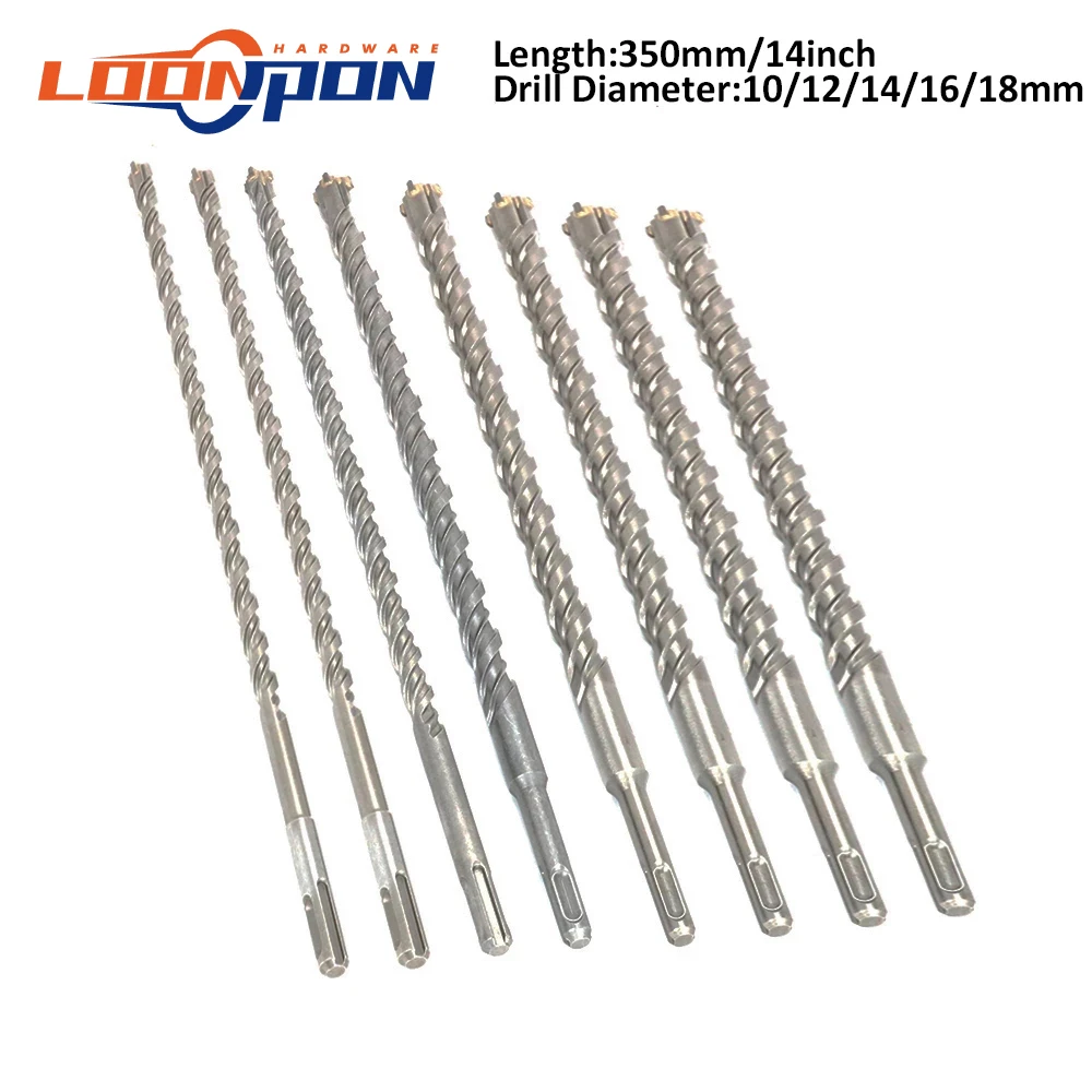 Электродрель 350 мм сверла молотки из вольфрамовой стали сплава SDS Plus для каменной