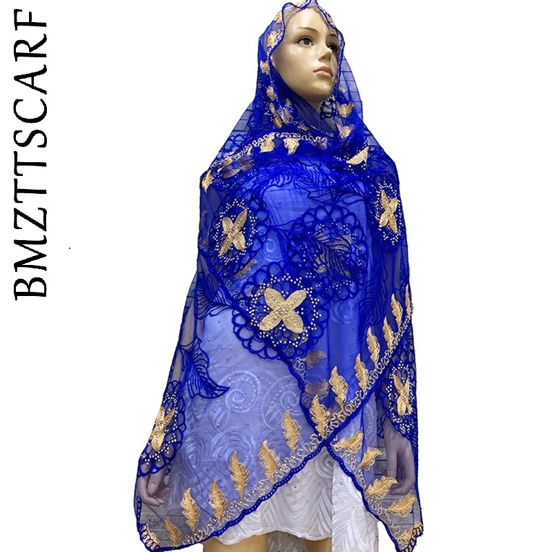 2020 новый шарф Мусульманский женский 2 0*0 5 метров маленький из тюли для шали BM844 |