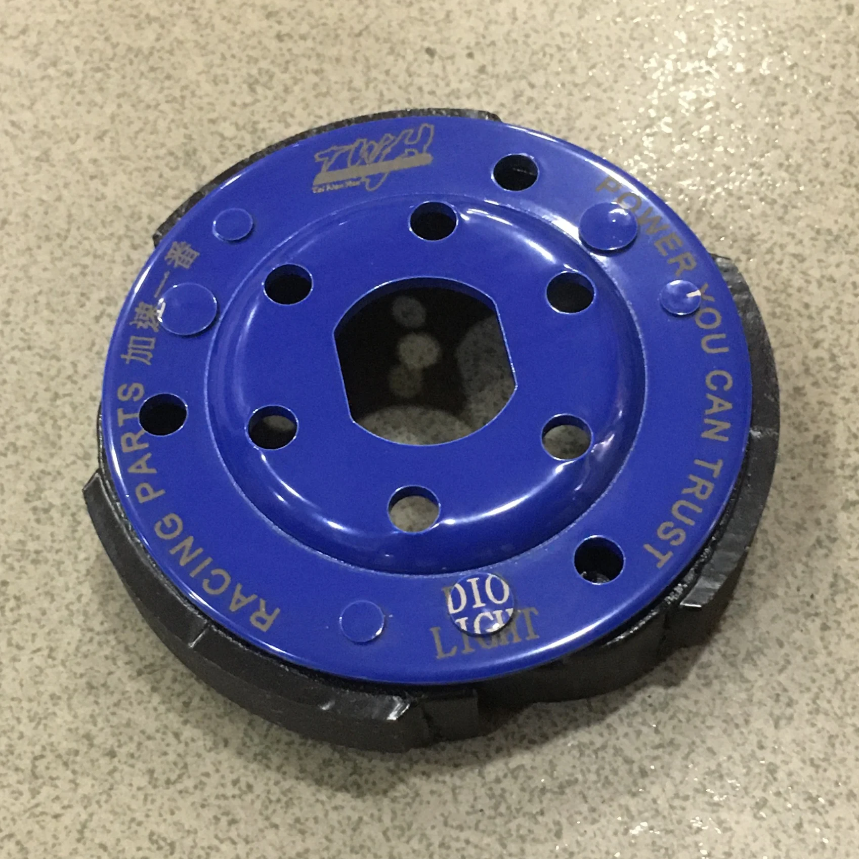 Clutch pads Комплект с большим отверстием Gy6 50 Kymco Sym комплект цилиндров 110cc Размер поршня 52 мм головка с большими клапанами муфта вариатора гоночные части для тюнинга - Цвет: Clutch pads