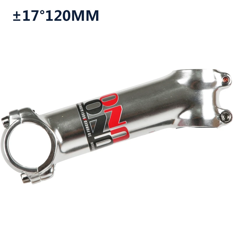 17 Degree 120mm UNO 31,8*28,6 мм сплав дорога горный велосипед ствол руль для велосипеда 7 17 35 градусов полированный серебряный велосипед ствол MTB - Цвет: 17 Degree 120mm
