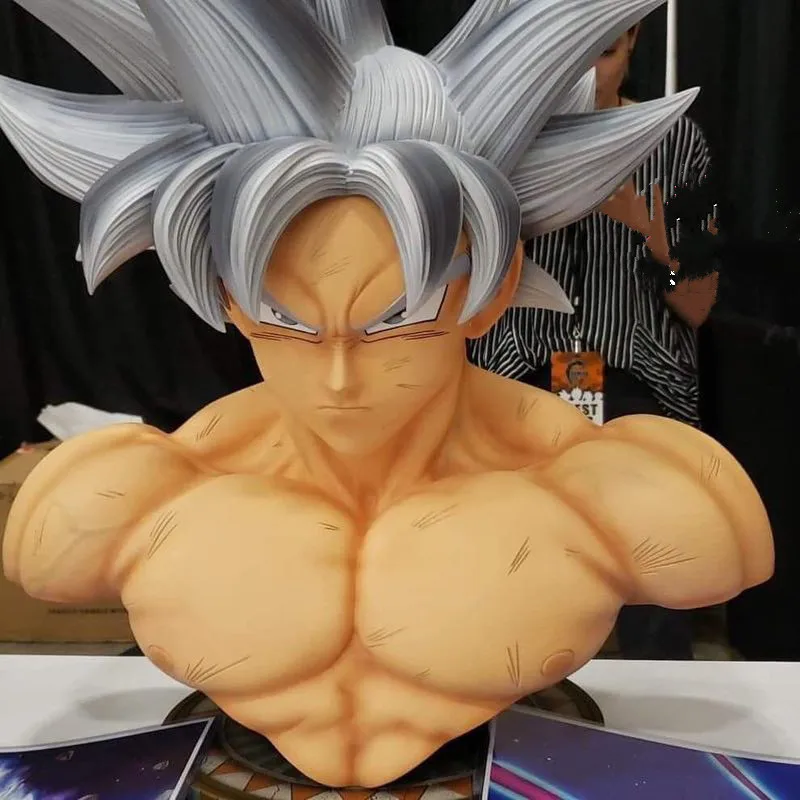 1/1 аниме Жемчуг дракона бюст Супер Saiyan Сон Гоку GK статуя ПВХ фигурка Коллекция Модель игрушки M2636