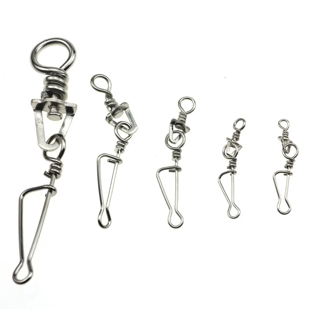 10 шт./лот треугольный Вертлюг + итальянская булавка из нержавеющей стали