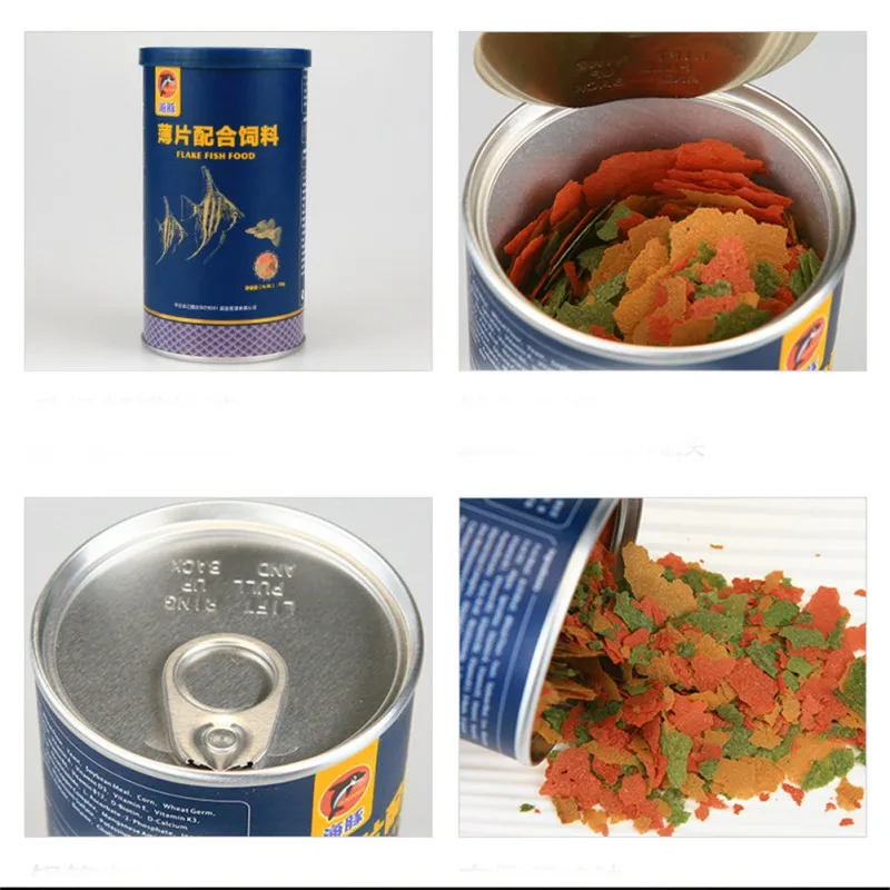 

50g/bag Highly Nutritious Fish Feed Color Enhancing Fish Food For Goldfish Aquarium Tropical Fish Grow Fast Healthy Fish Food