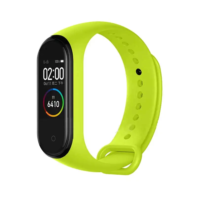 Smart Bracelet For Xiaomi on Mi Band 3 4 Silicone Strap MiBand 4 Bracelet Miband 3 Wriststrap For Xiaomi Mi Band 4 Wrist Strap