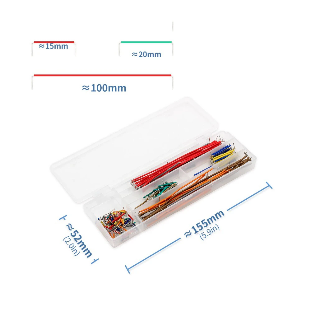 140 шт./лот u образный щит без пайки Макет соединительный кабель комплект проводов