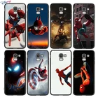 Силиконовый чехол для Samsung Galaxy J8 J7 Duo J6 J5 Prime J4 Plus J3 J2 Core 2018 2017 2016, с изображением Человека-паука и Железного человека