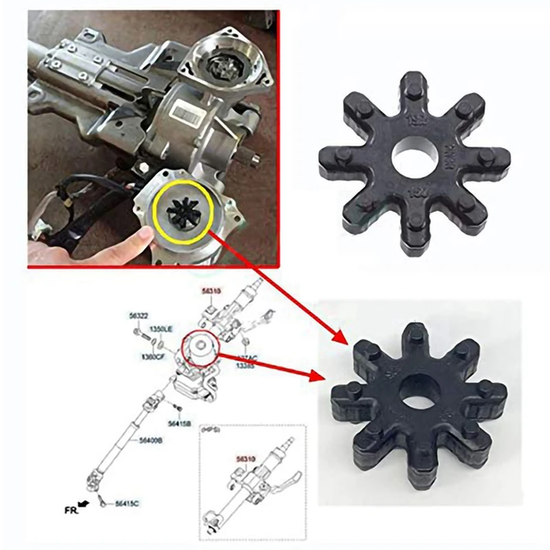 1 шт. 6 35 мм 24-зубчатый хромованадиевый Трещоточный ключ и 10 гибких муфтов рулевого