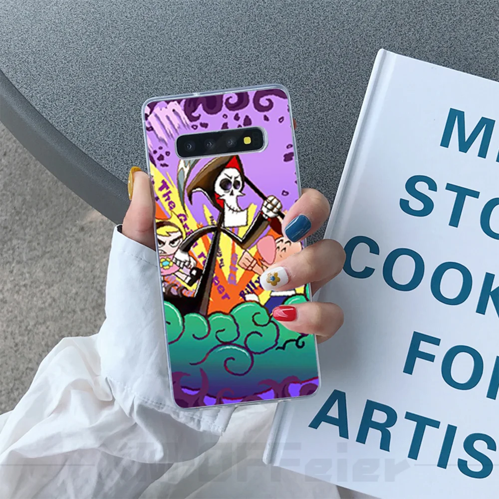 Чехол для телефона BaweiTE Grim Adventures of Billy and Mandy чехол Samsung S10 Plus S9 S8 S8plus S7 S6 чехлы