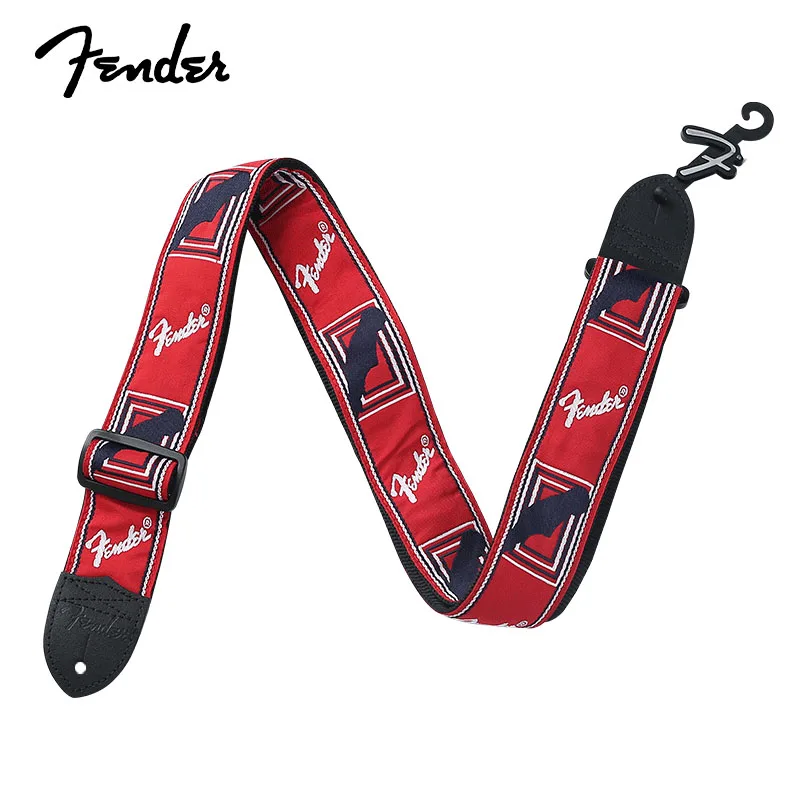 fender mode gedruckt gitarre strap für akustische elektrische bass gitarre musical zubehör farben optional gitarre gürtel free global s