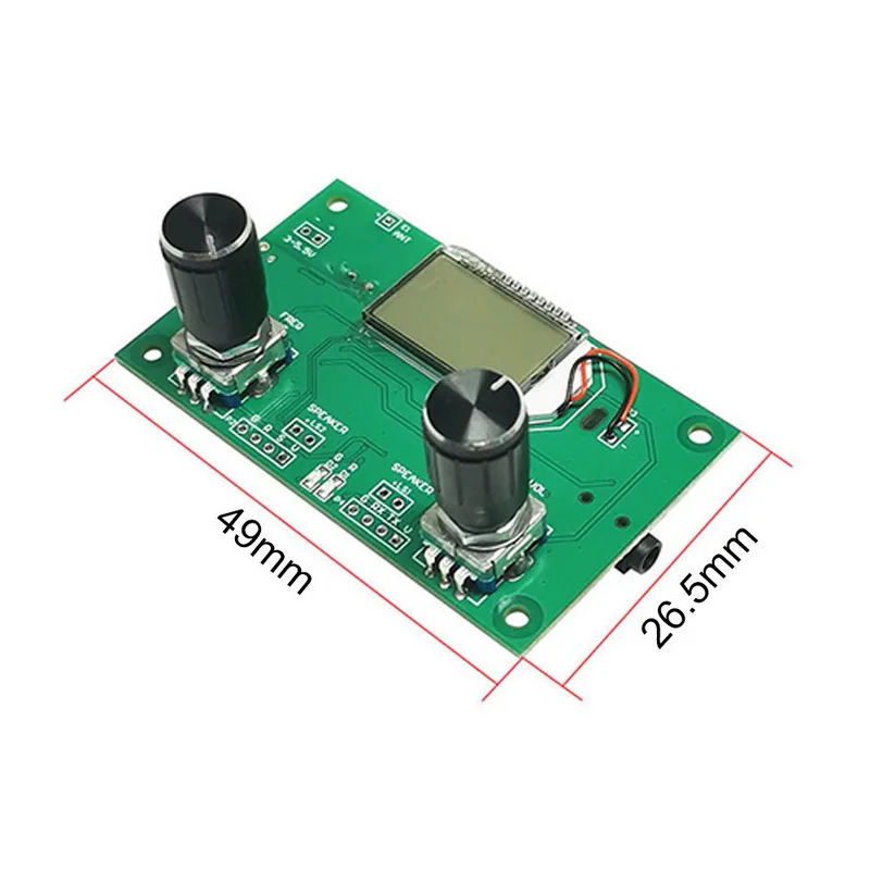 ЖК-цифровой стерео FM радио приемник модуль с серийным управлением Частотный