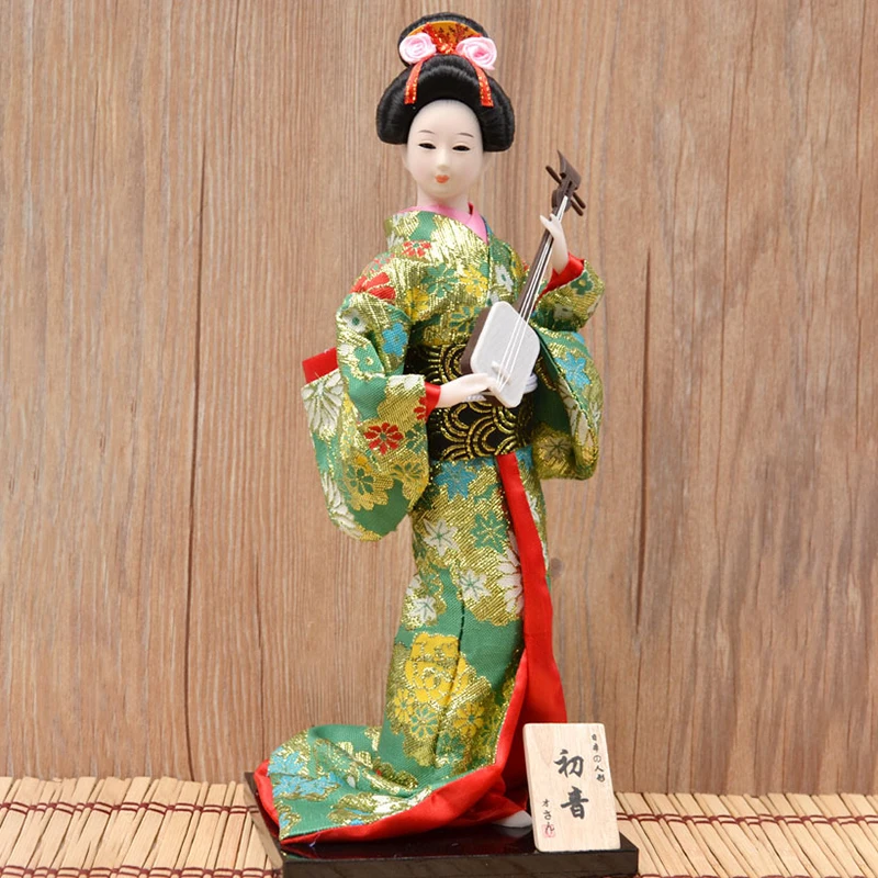 Японские Куклы-кимоно 30 см традиционные японские Статуи Статуэтки гейши