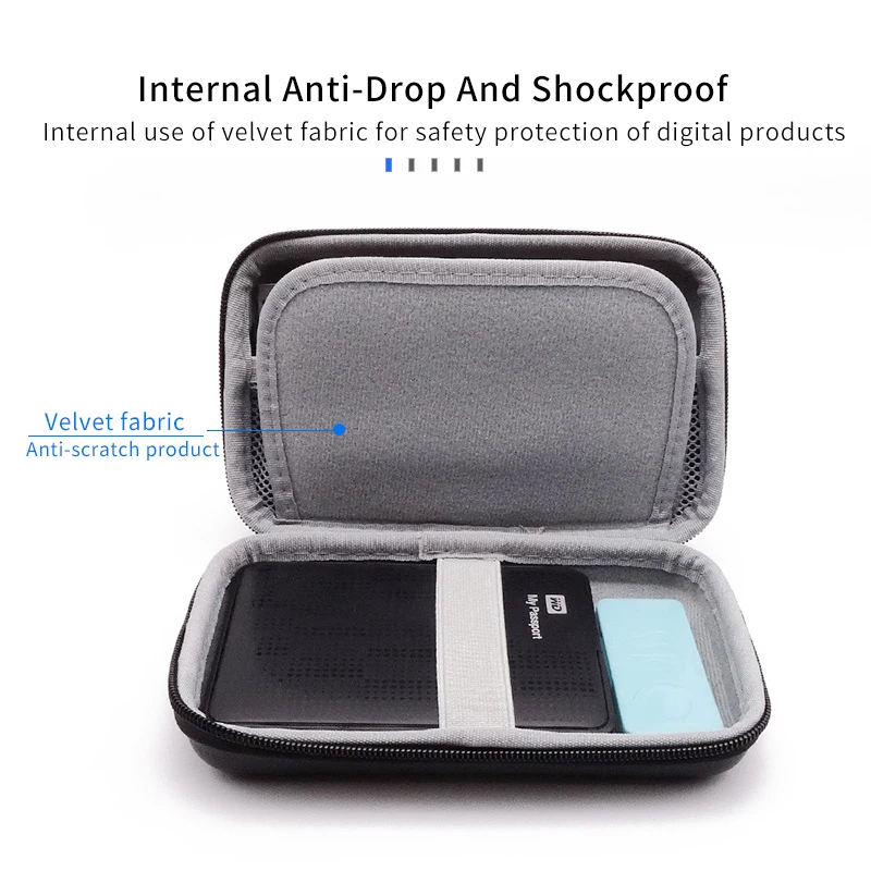 Защитный чехол для жесткого диска 2 5 &quot жесткий диск внешний аккумулятор Seagate