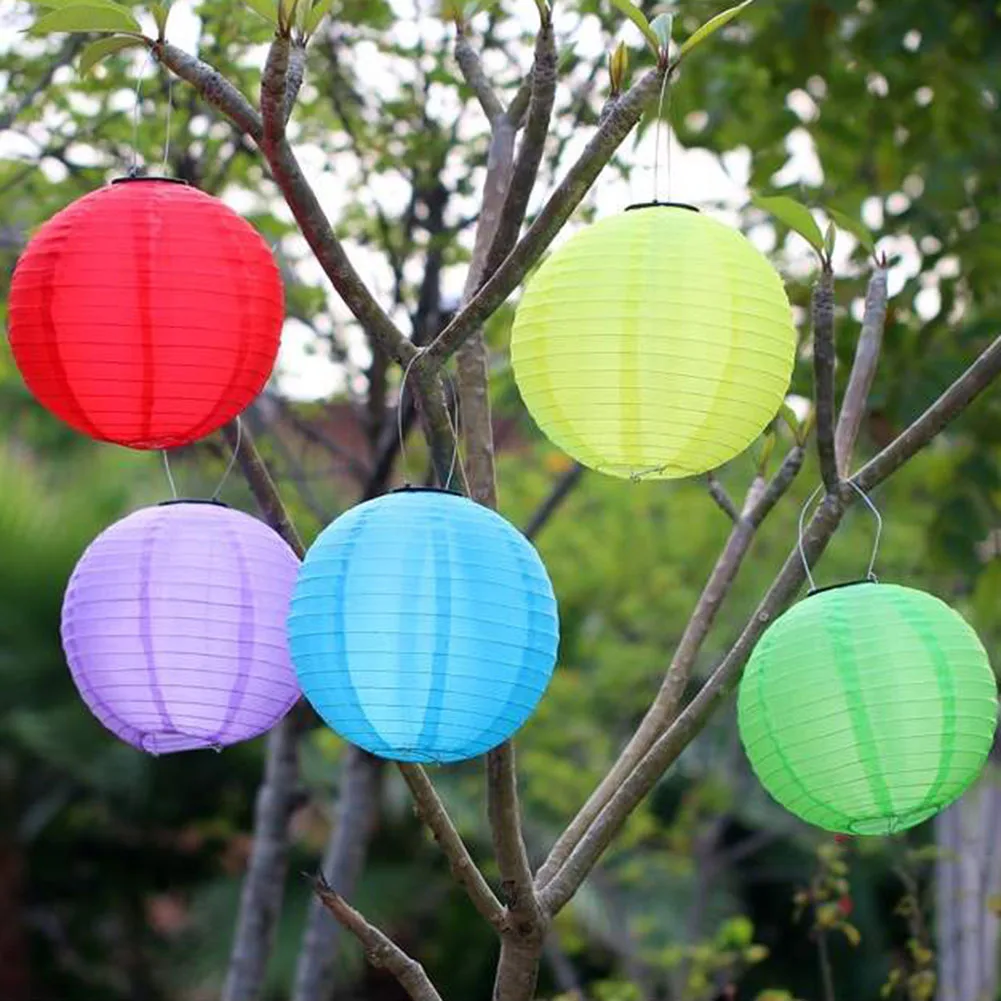 

Hot Sale 25cm LED Solar Lantern Lamp IP55 Waterproof Decorative Hanging Light for Outdoor Yard Festival Celebration Party