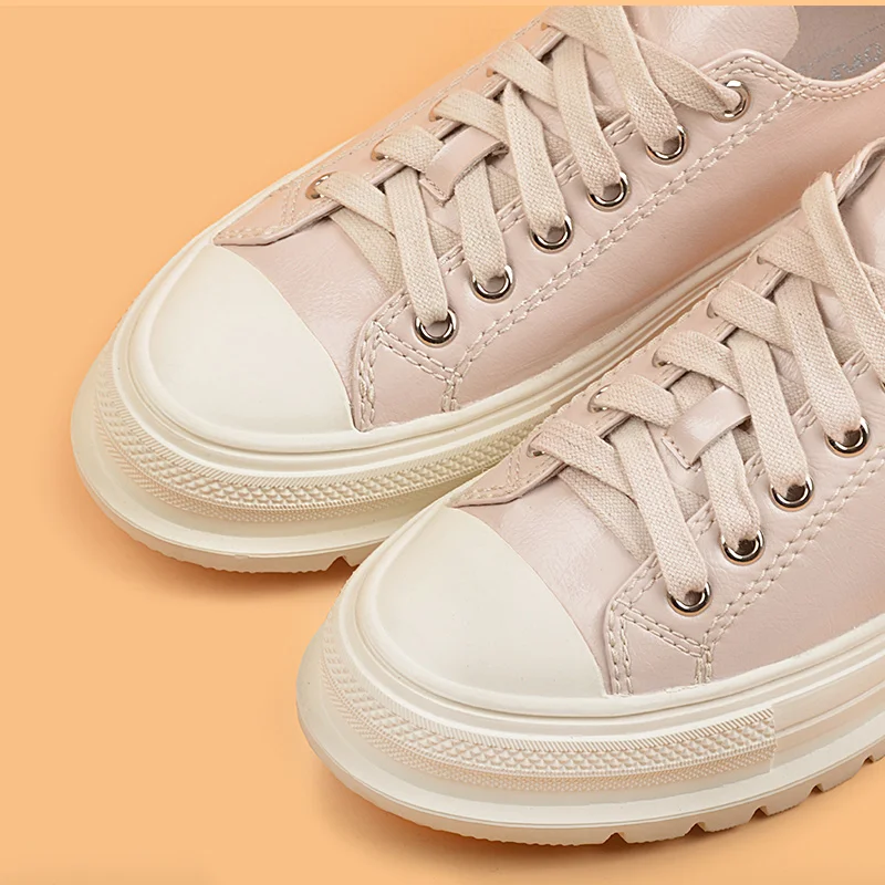 Кроссовки Donna-in женские из натуральной коровьей кожи повседневные обувь на