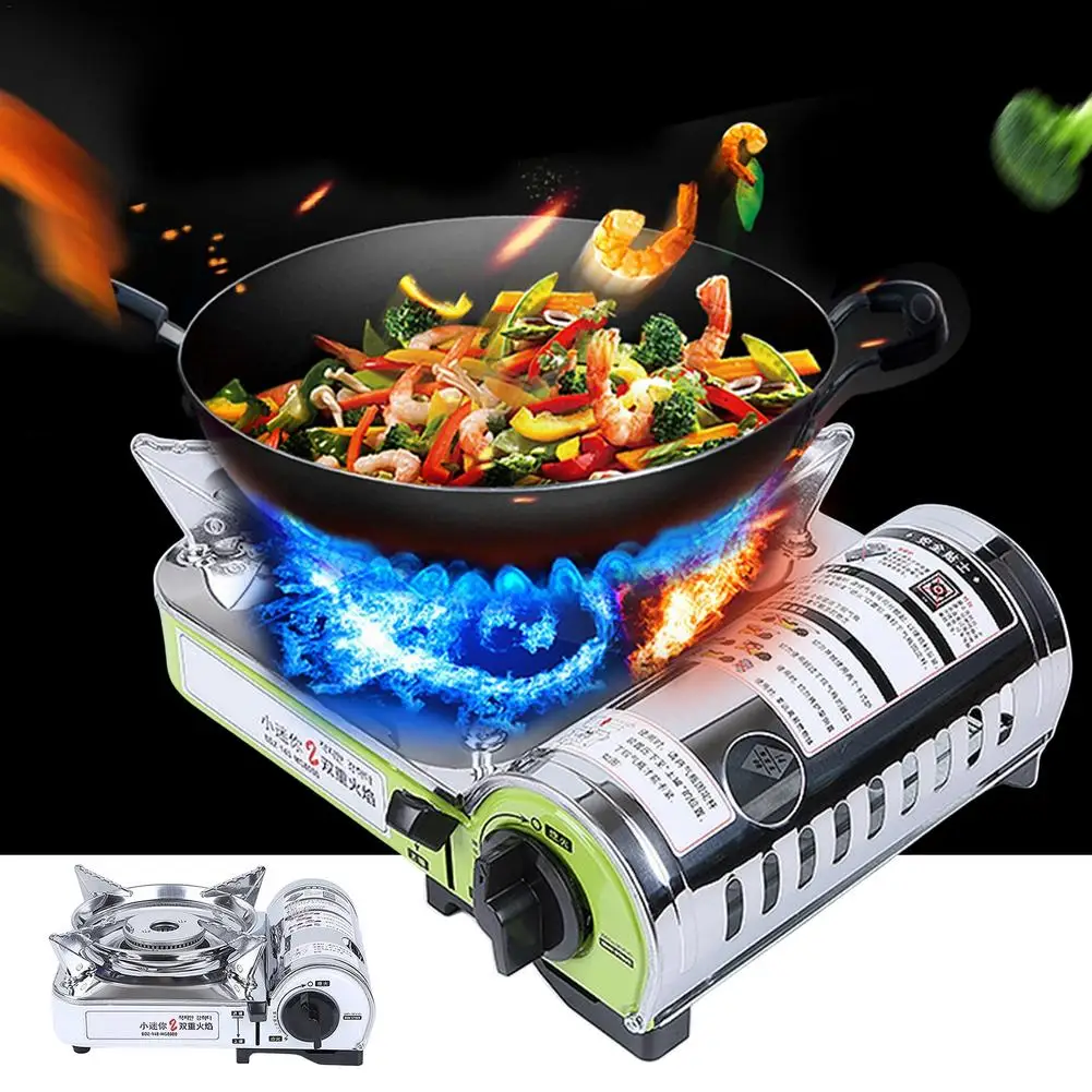 

Портативная газовая плита Butanes MS-8000, высокопроизводительная плита для кемпинга, ветрозащитная кассета, печь для приготовления пищи