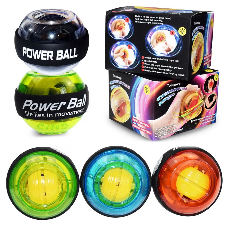 Шариковая игрушка на запястье рукоятка для упражнений самозапуска гироскоп
