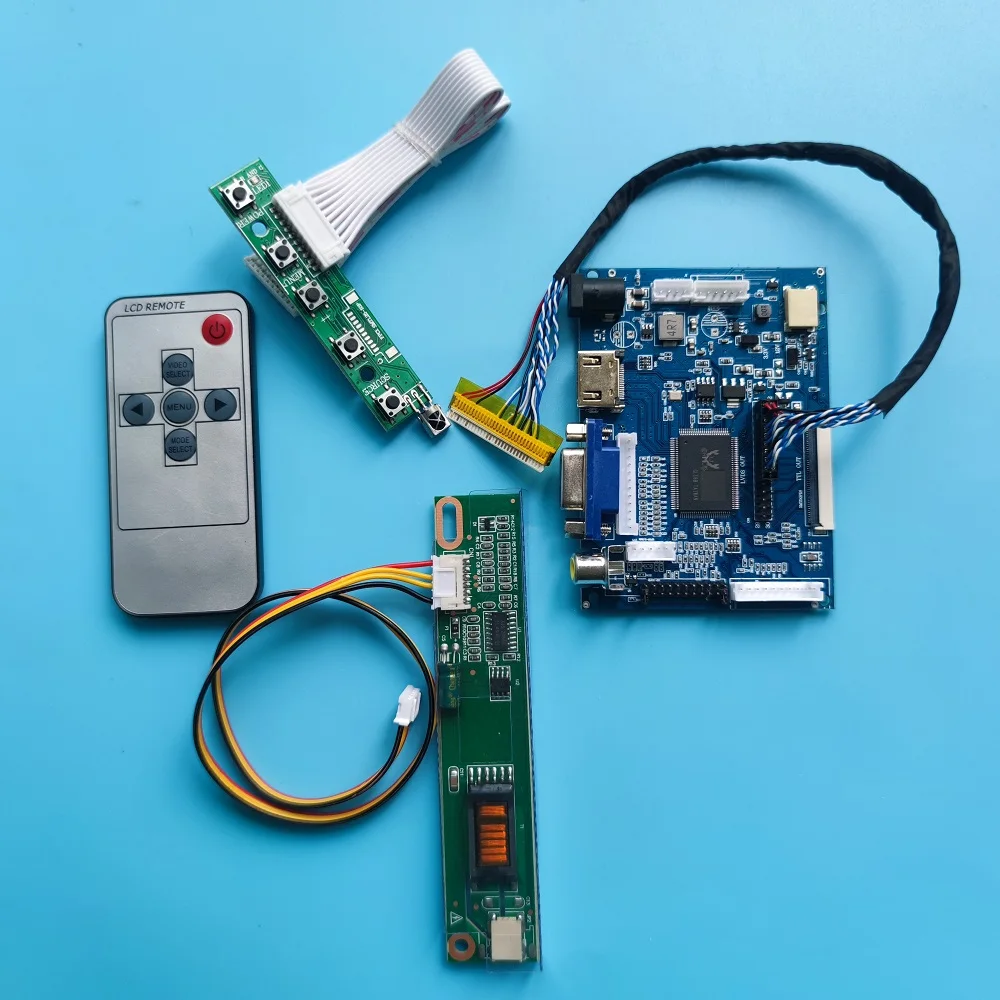 

Work For Kit Controller board VGA Screen 17.1" For LP171WP4/LP171WP4-TLQ2 DVI 1440900 Panel LED remote 2AV LCD monitor 30pin