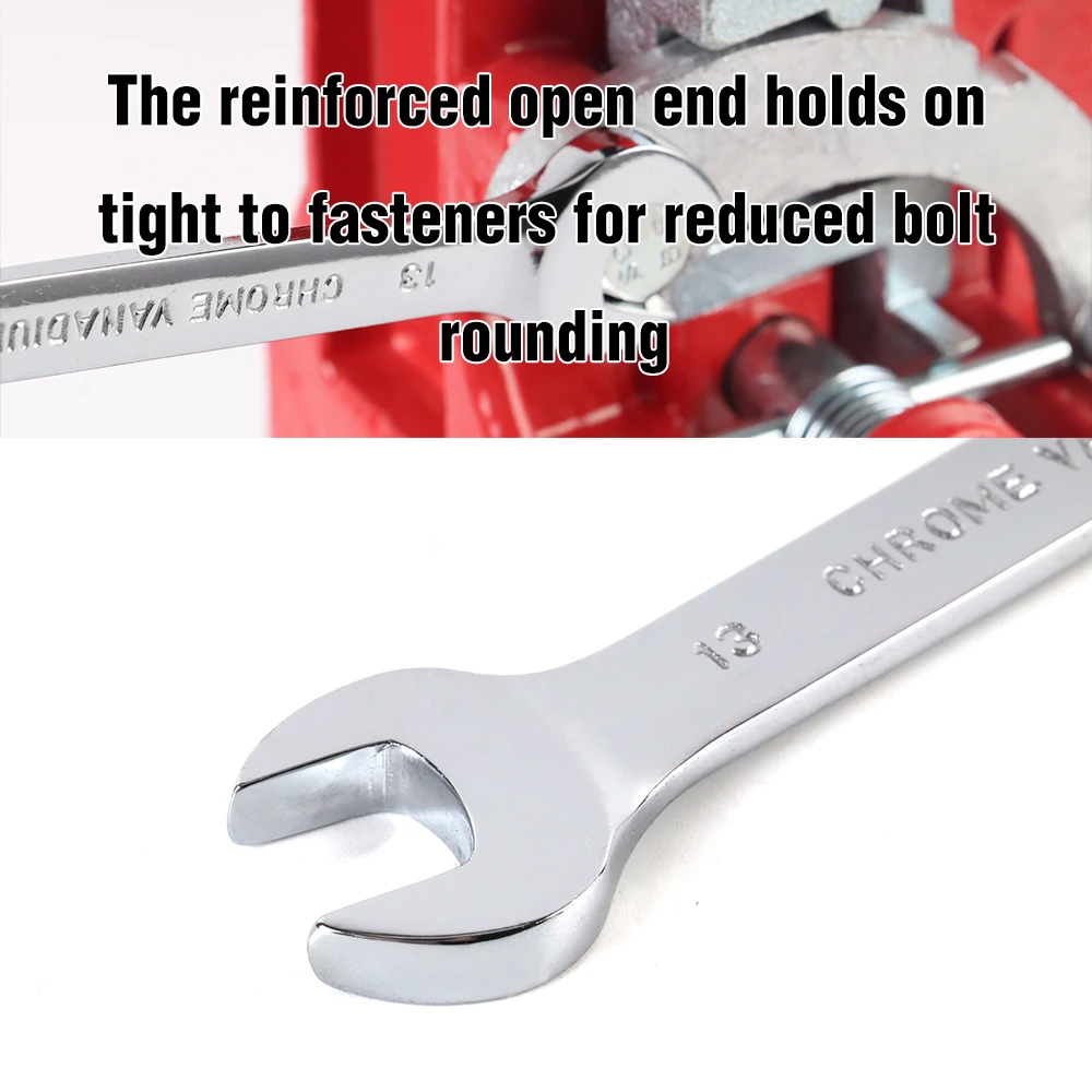 7-19mm Keys Set Ratchet Wrench Spanner Combination Head Multitool Chrome Plated Flexible Mirror Finshed | Инструменты