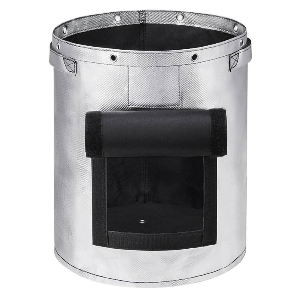 

Мешок для выращивания картофеля, растительный контейнер для овощей, садоводство, выращивание томатов, серебро, нетканый материал для посад...