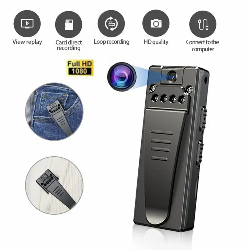 

Z8S Pen Back Clip Video Recording Body Camera Mini Camcorders Micro DV 1080P Sound Recorders HD USB Webcams Without WiFi Cam