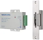 Электрический замок TMEZON Электрический Открыватель дверей с блоком питания, управление металлической дверью, режим NC, отказоустойчивый, 12 В постоянного тока, контроль доступа