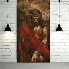Домашний декор, Hd печатные картины, настенное искусство, акварель, 1 шт., Иисус Христа, модульный постер, Картина на холсте для гостиной