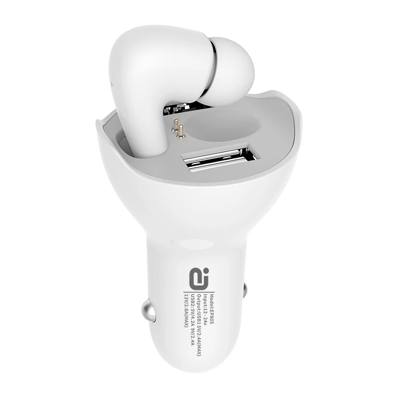40 Вт двойной USB автомобиль Быстрая зарядка QC4.0 Handsfree Bluetooth 5 0 автомобильный