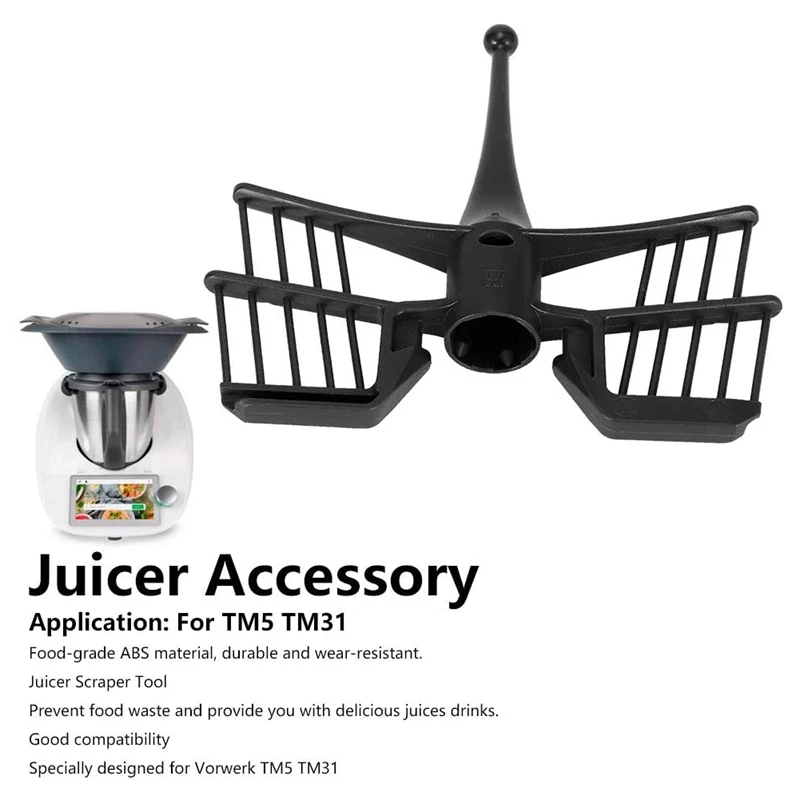 AD-2Pcs соковыжималка скребок бар Замена для Vorwerk Thermomix TM5 TM31 сок Extractor запасные
