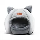 Новая удобная зимняя кровать для глубокого сна для кошек, маленький коврик, корзина для кошачьего дома, товары для дома, удобные лежанки для кошек в помещении