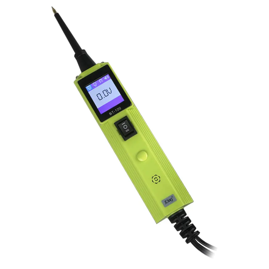 Новый JDIAG BT 100 оригинальный тестер электрической системы батареи BT100|circuit tester|electric