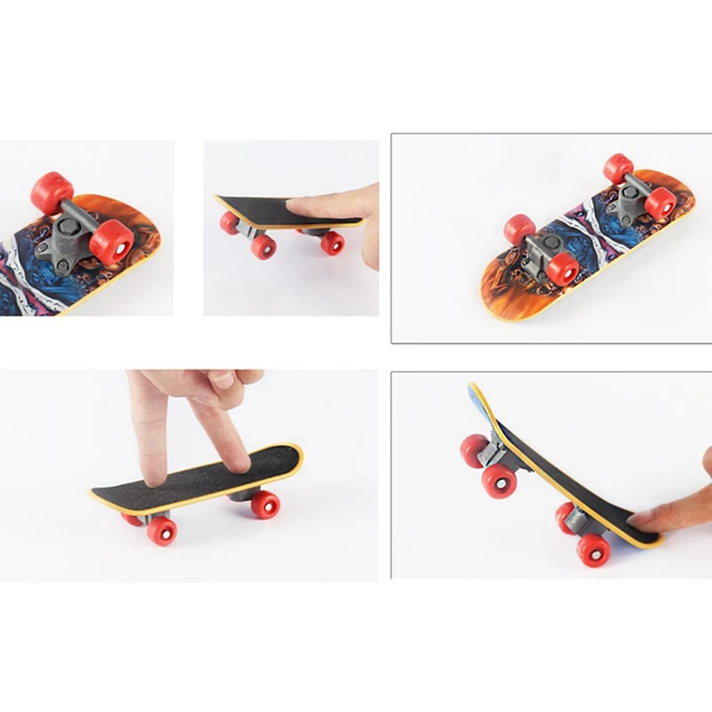 Четырехколесный фингерборд 1 шт. Детский пазл Спортивная игрушка для