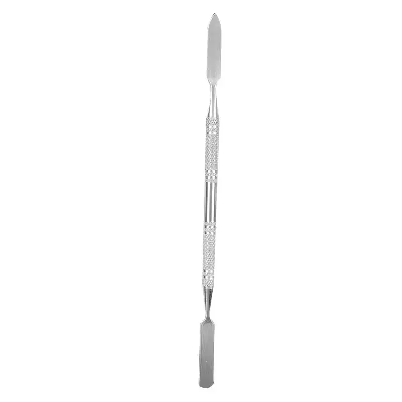 Портативный двухсторонний шпатель из нержавеющей стали аппликатор для