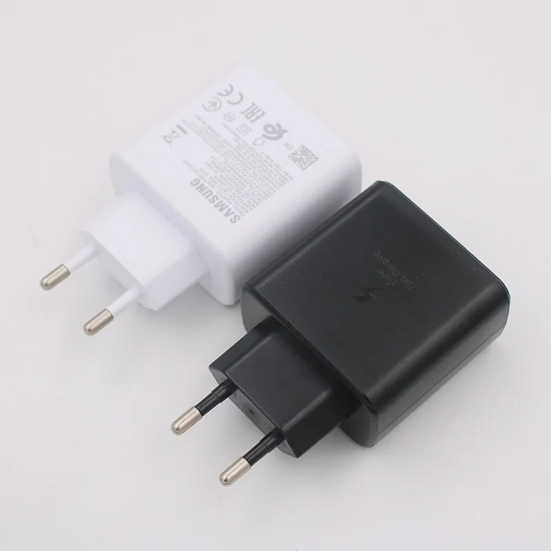 Samsung charger 45W Original Super Fast charging Split charger EP-TA845 For GALAXY Note 10+ 5G A71 S20 Ultra A91 5A USB-C cable
Samsung charger 45W Original Super Fast charging Split charger EP-TA845 For GALAXY Note 10+ 5G A71 S20 Ultra A91 5A USB-C cable