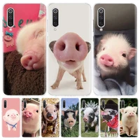 mini pet cute pig silicon call phone case for xiaomi redmi note 10 pro 11 9 10s 8 9s 11s 11t 8t 7 9a 9c 9t 7a 8a cover coque