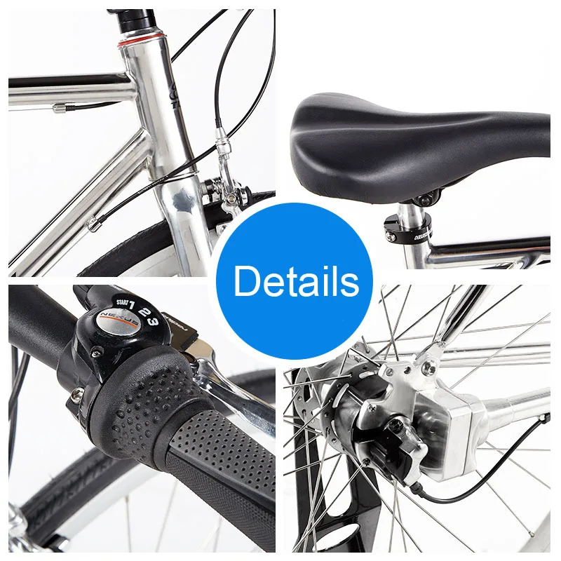 JDC-RS200 210.53 Hot Selling 700C Chain-Free Racing Bicycle Rotary Axis 3 Carbide Frame | Спорт и развлечения