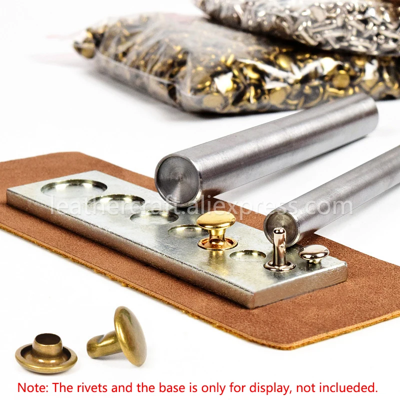 Инструмент для настройки заклепок двойной колпачок одинарная Кепка заклепка