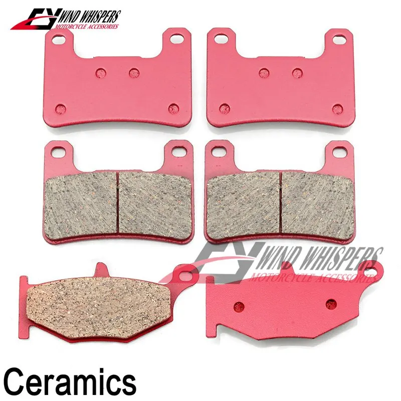 Мотоциклетные керамические Передние Задние тормозные колодки для Suzuki GSXR 600 GSXR600
