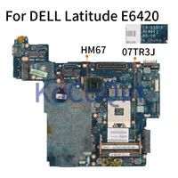 kocoqin for dell latitude e6420 hm67 laptop motherboard cn 07tr3j 07tr3j pal50 la 6591p notebook mainboard ddr3 test