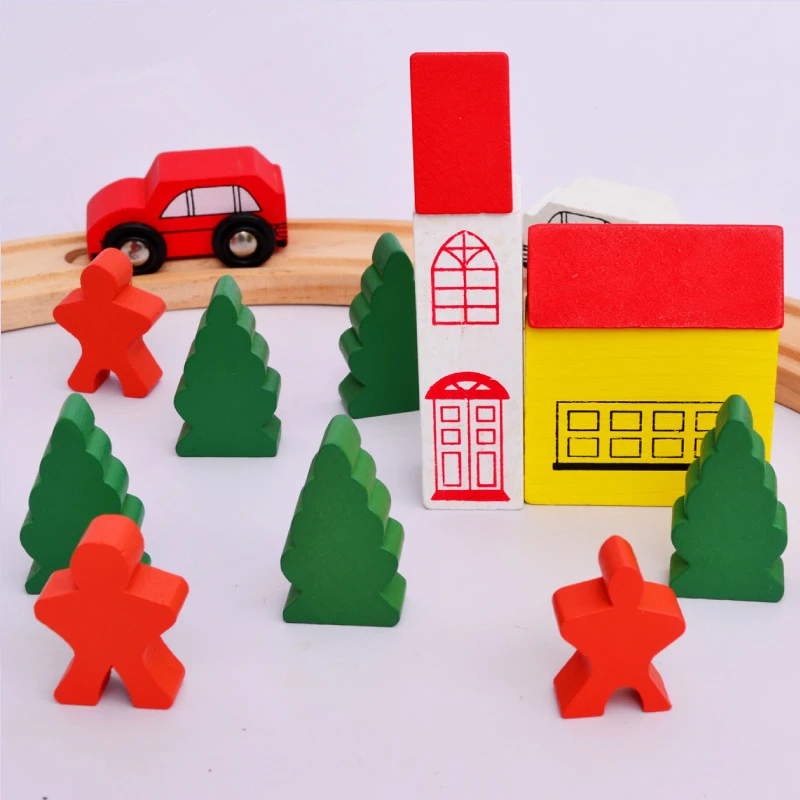 Детский Деревянный конструктор сделай сам круглая орбитальная игрушка сборный