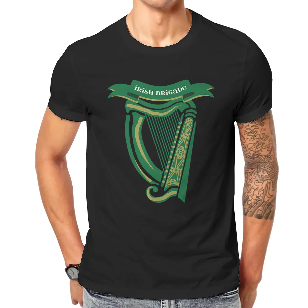 

Irish Brigade T Civil War Gift Tee T shirt Men T shirt summer T-shirt